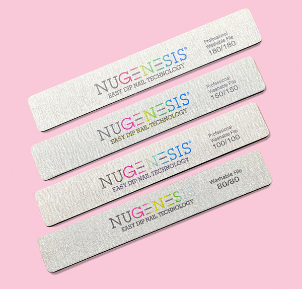 4-File Wide Nail Combo (80; 100; 150; 180 grit)