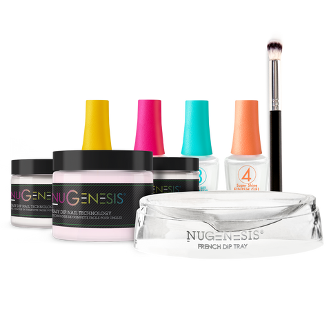 French Starter Kit Bundle Dip Powder System NuGenesis Nails