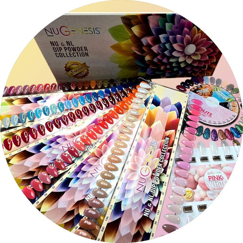 NuGenesis Dip Powder Color Chart NuGenesis Nails