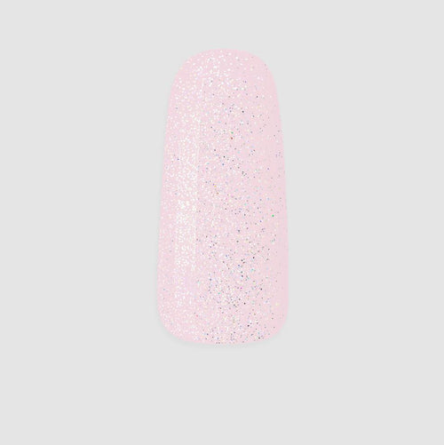 Pink Glitter NuGenesis Nails