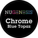 Chrome Blue Topaz NuGenesis Nails